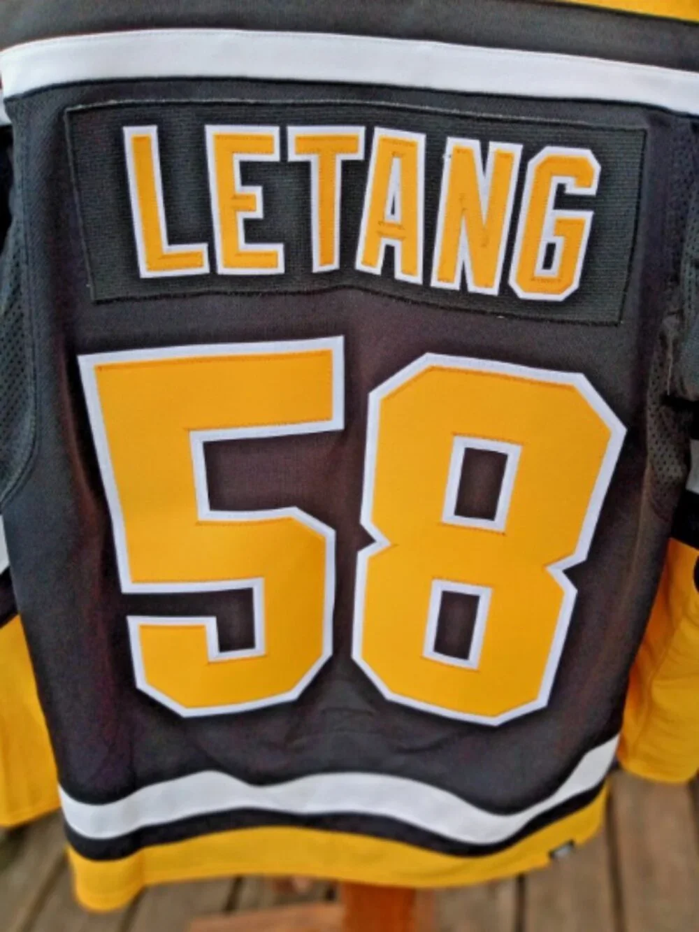 Retro Revers 2.0 adidas Kris Letang Pittsburgh Penguins NHL Hockey jersey(50)